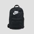 Load image into Gallery viewer, Nike Heritage Backpack Black / White
