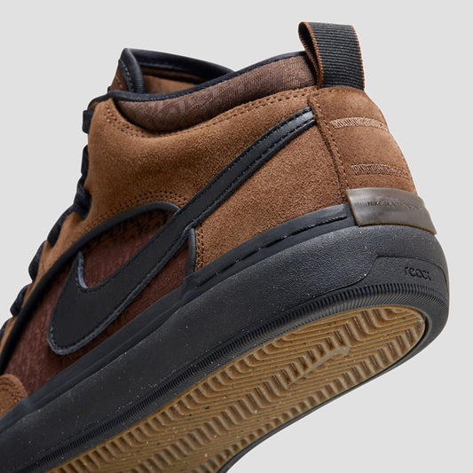 Nike SB React Leo Skate Shoes Brown / Brown / Brown / Earth / Black