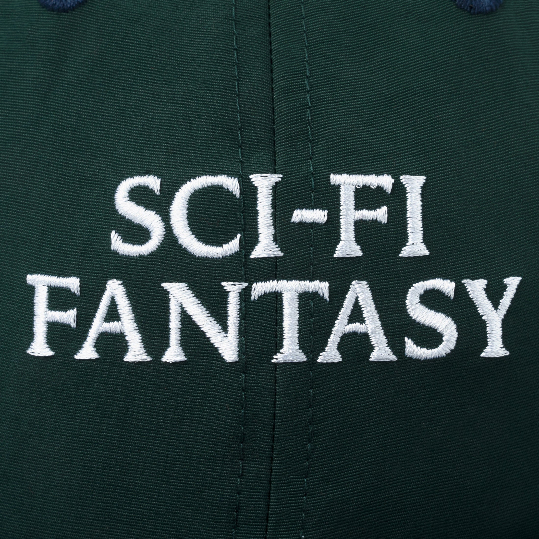 Sci-Fi Fantasy Nylon Logo Cap Green