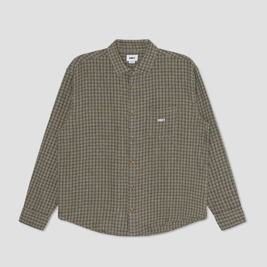 Obey Bigwig Jack Woven Shirt Abbey Stone Multi