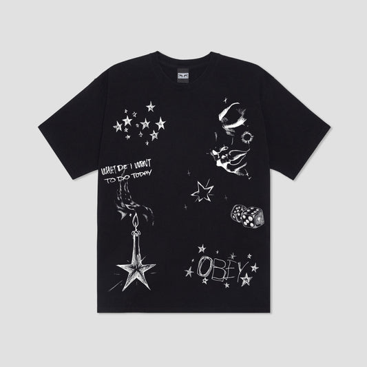 Obey Dreams T-Shirt Black