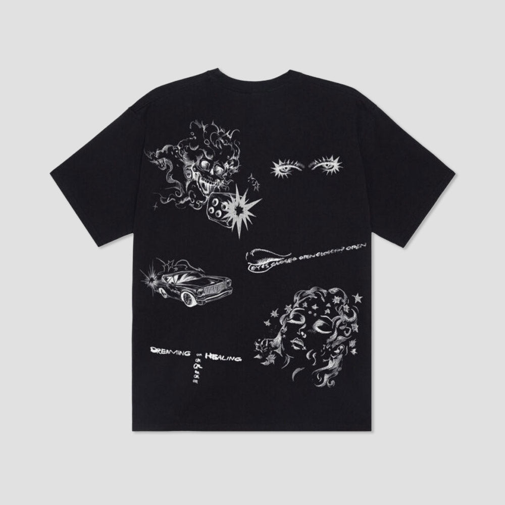 Obey Dreams T-Shirt Black