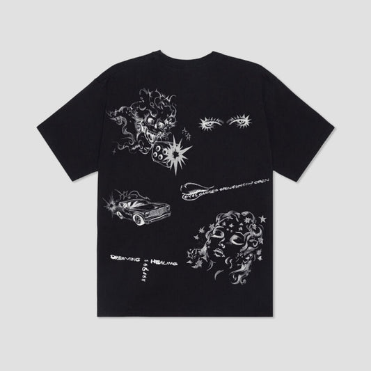 Obey Dreams T-Shirt Black