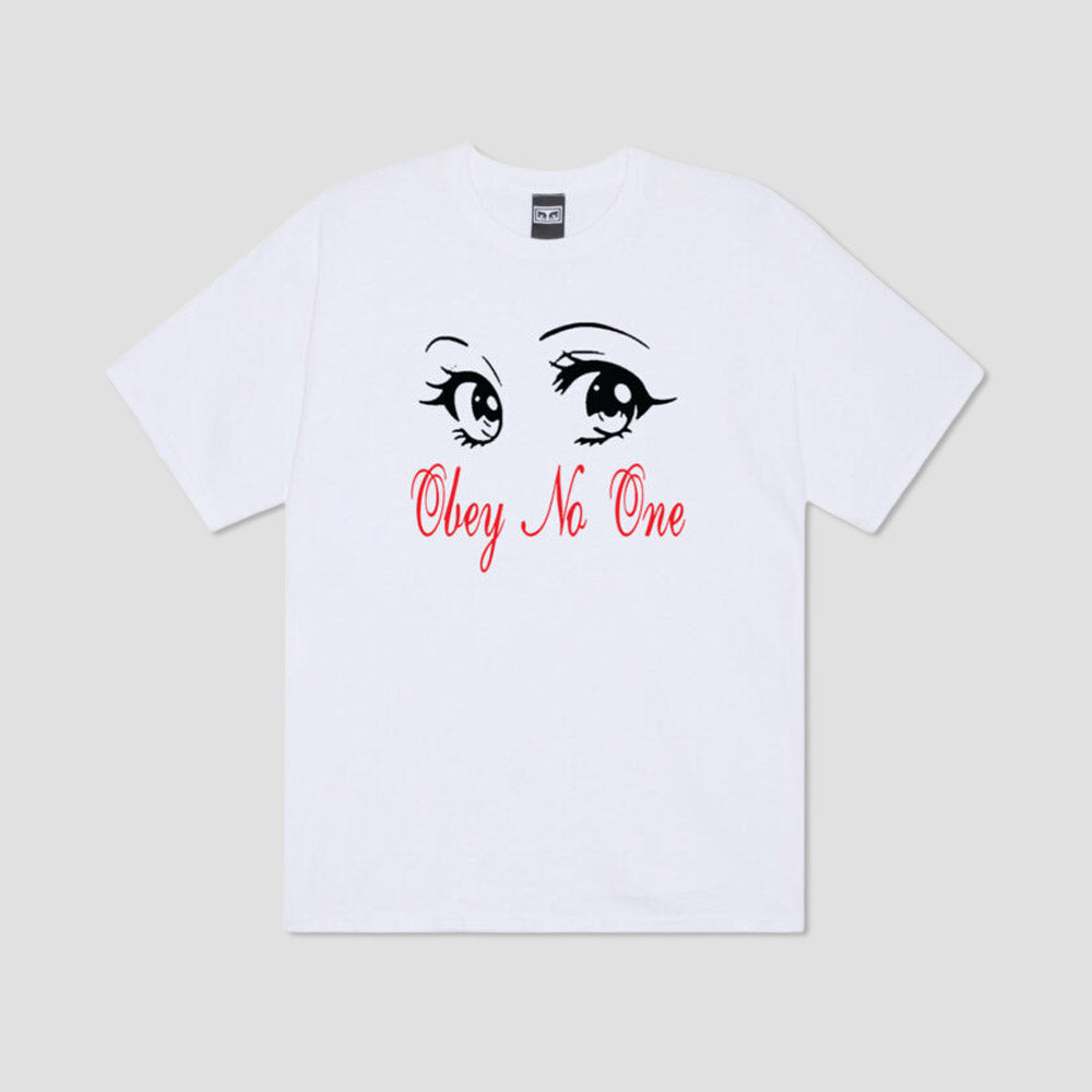 Obey No One Eyes T-Shirt White