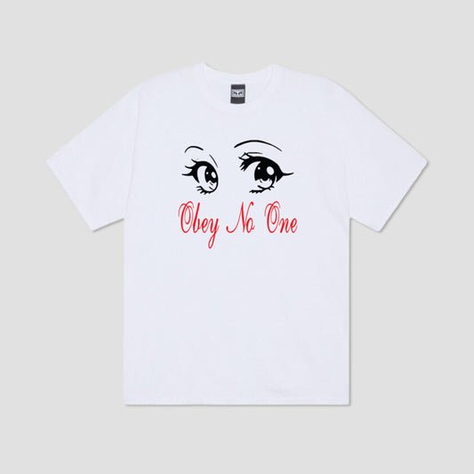 Obey No One Eyes T-Shirt White