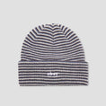 Load image into Gallery viewer, Obey Parker Striped Beanie Coronet Blue
