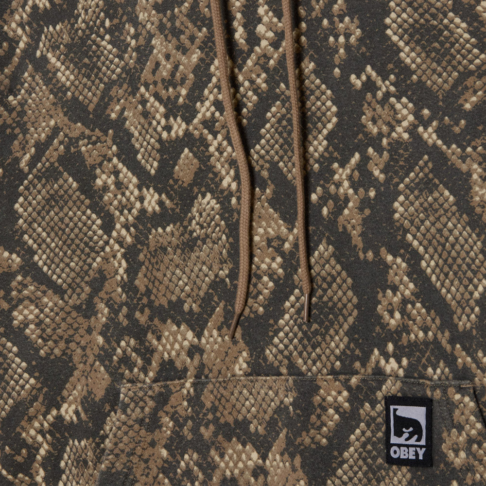 Obey Post Hood Dusty Vintage Rattlesnake