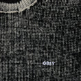 Load image into Gallery viewer, Obey Spray Effect Sweater Dark Black
