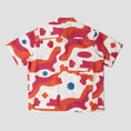 Load image into Gallery viewer, By Parra Abstract Mountain Shortsleeve Shirt Red
