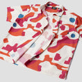 Load image into Gallery viewer, By Parra Abstract Mountain Shortsleeve Shirt Red
