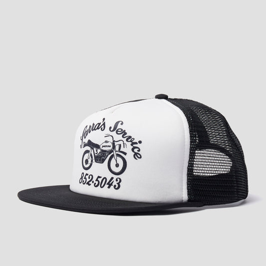 By Parra Moto Service 5 Panel Hat Black