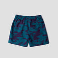 Load image into Gallery viewer, By Parra Purple Camo Man Swim Shorts Blue
