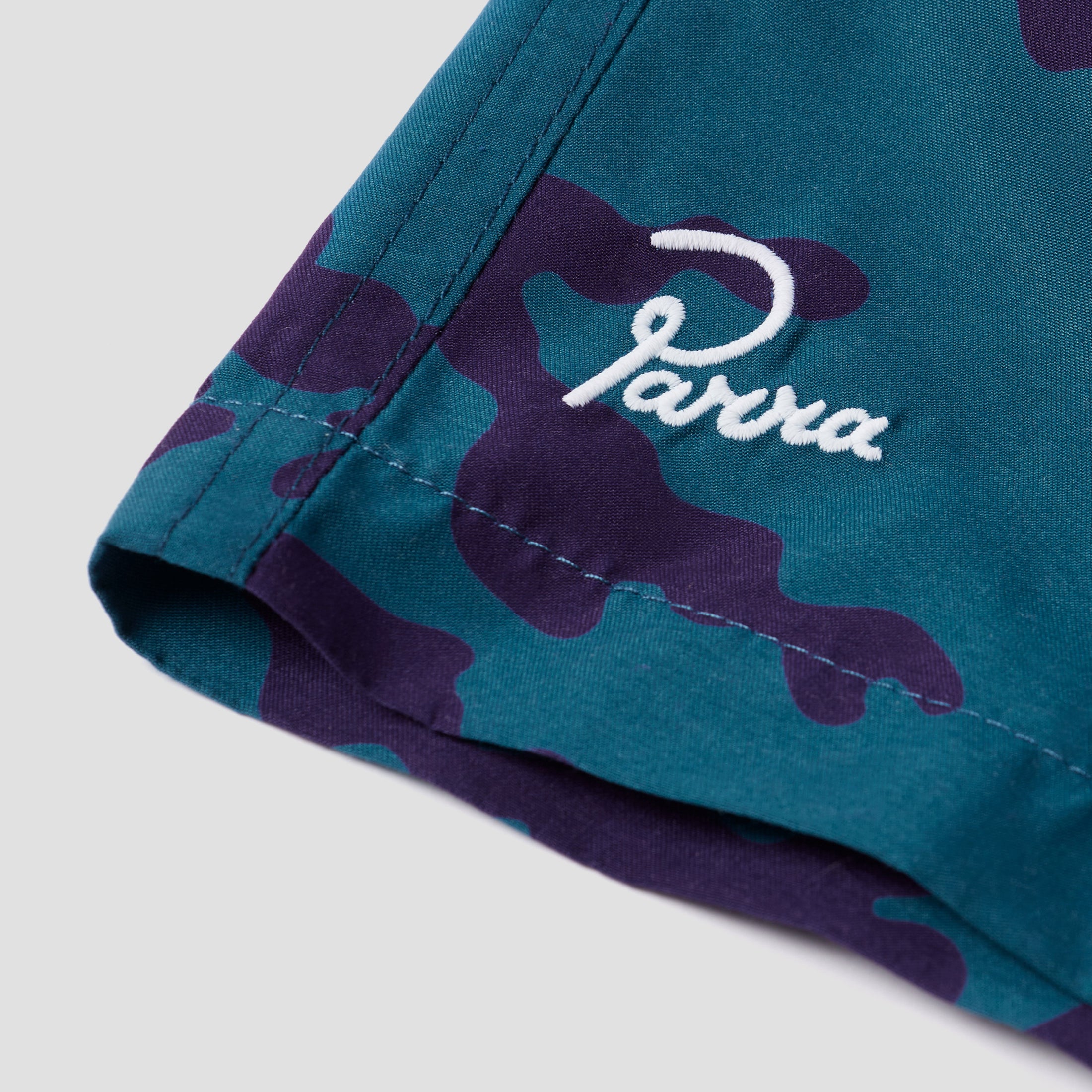 By Parra Purple Camo Man Swim Shorts Blue