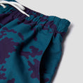 Load image into Gallery viewer, By Parra Purple Camo Man Swim Shorts Blue

