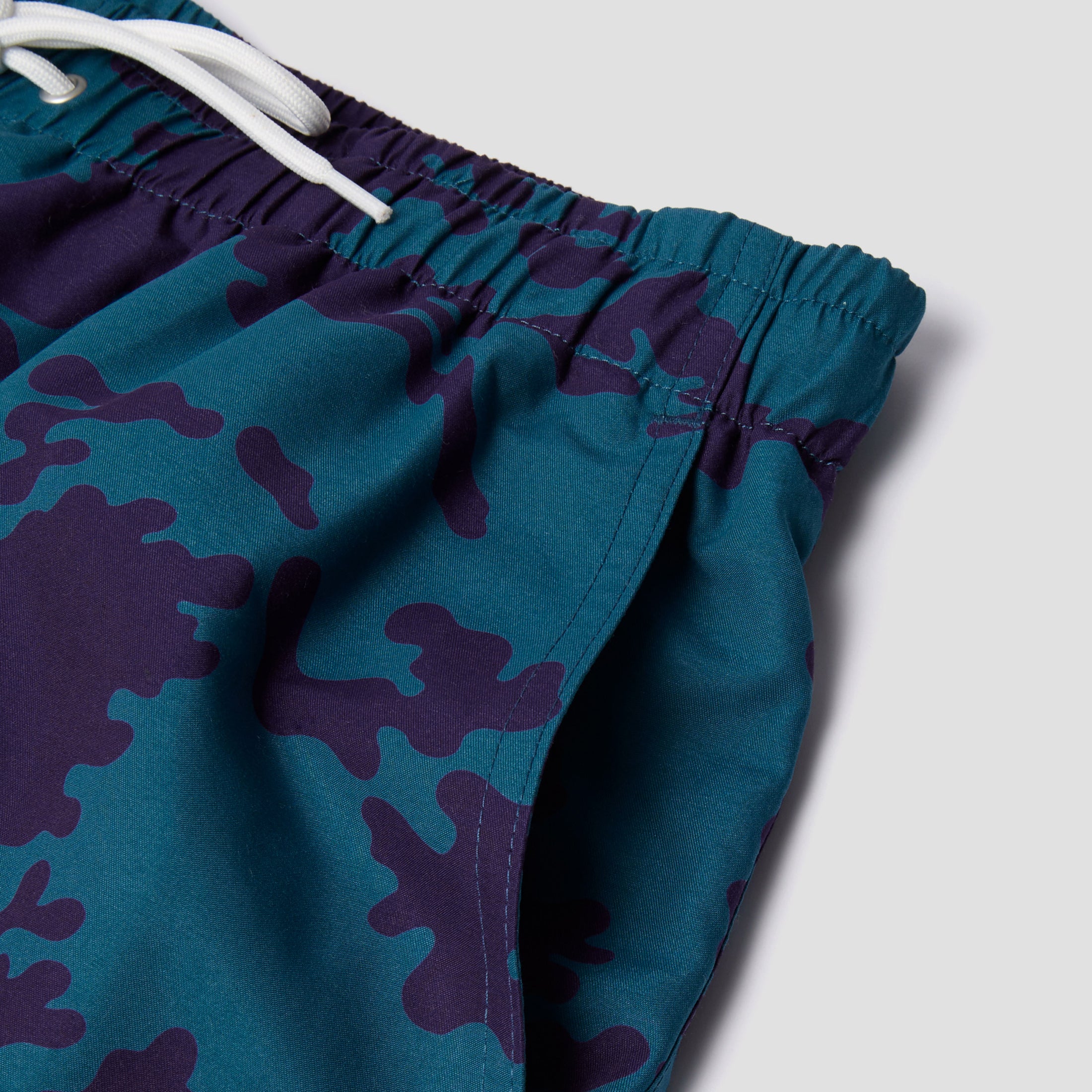 By Parra Purple Camo Man Swim Shorts Blue