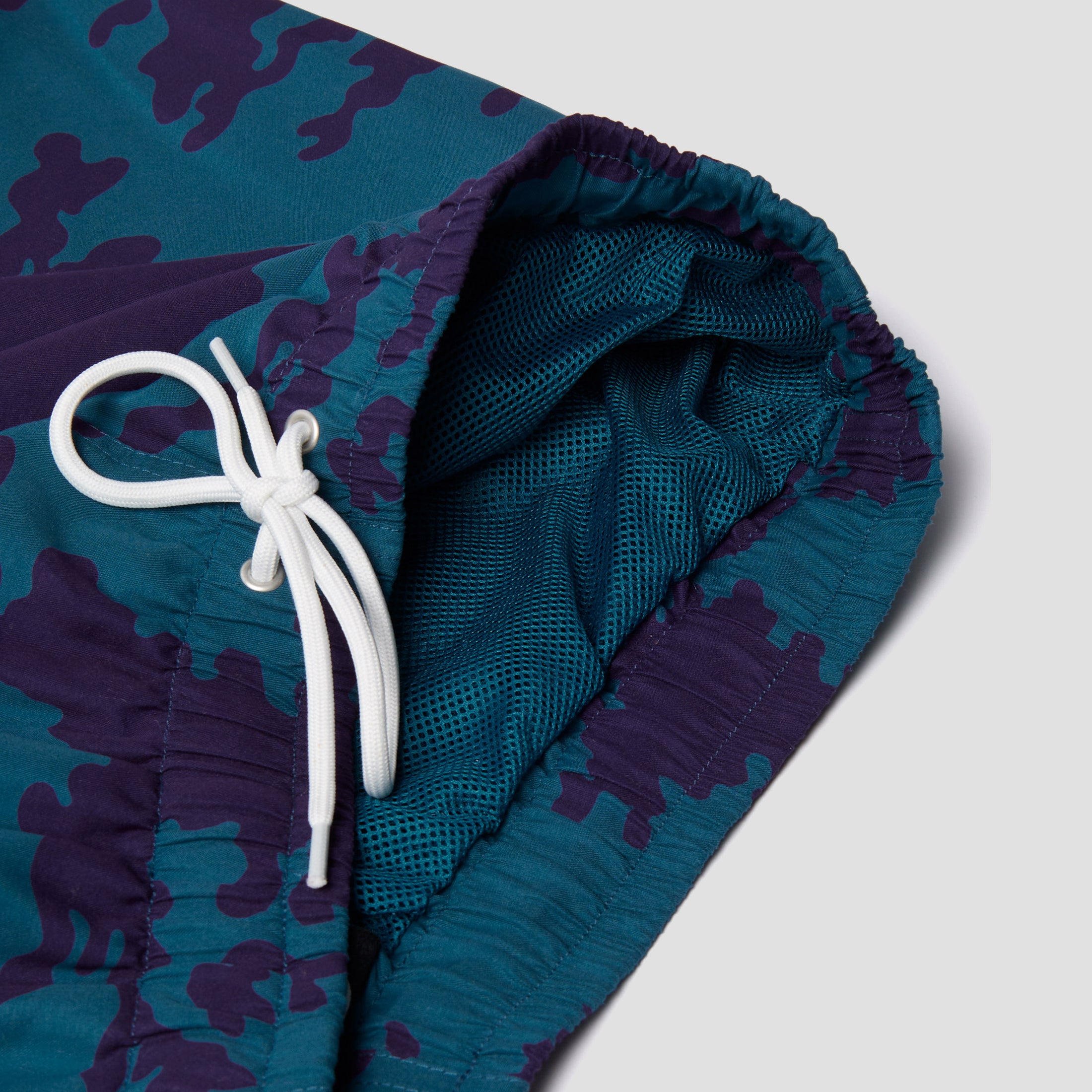 By Parra Purple Camo Man Swim Shorts Blue