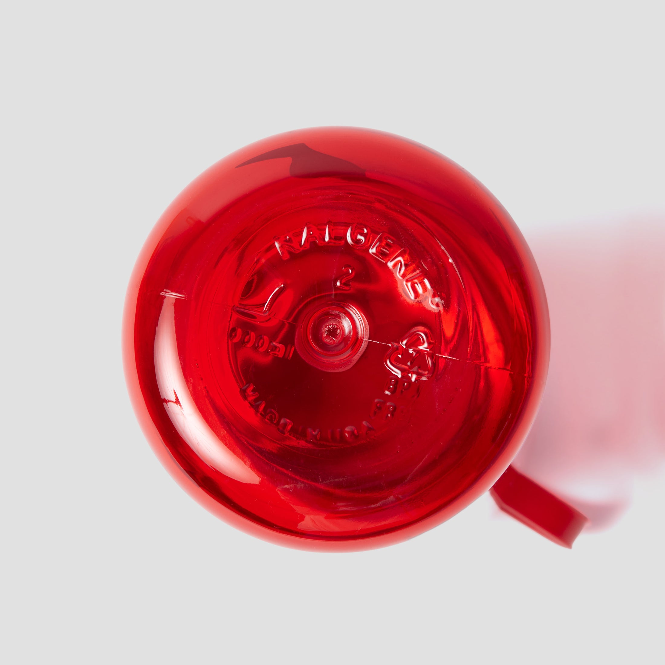By Parra Water Slapped Nalgene Bottle Red