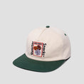Load image into Gallery viewer, Quartersnacks Party Cap Cream / Green
