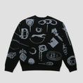 Load image into Gallery viewer, Passport Trinkets Knit Sweater Black
