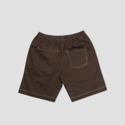 PassPort Crying Crow Casual Shorts Chocolate