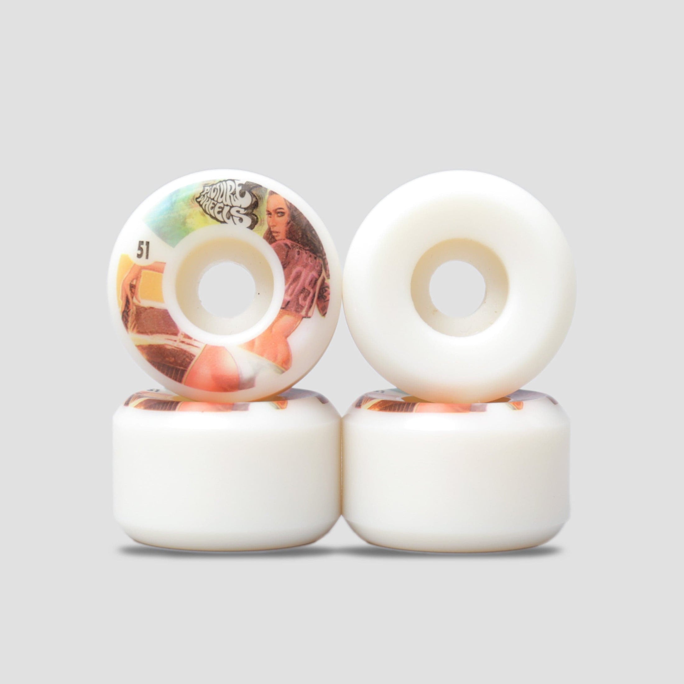 Picture 51mm Kung Fu Drifter Team Series The Look Skateboard Wheels