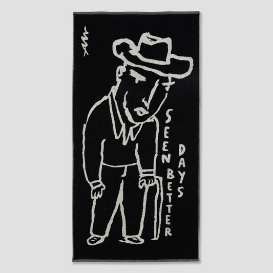 Polar Seen Better Days Towel Black