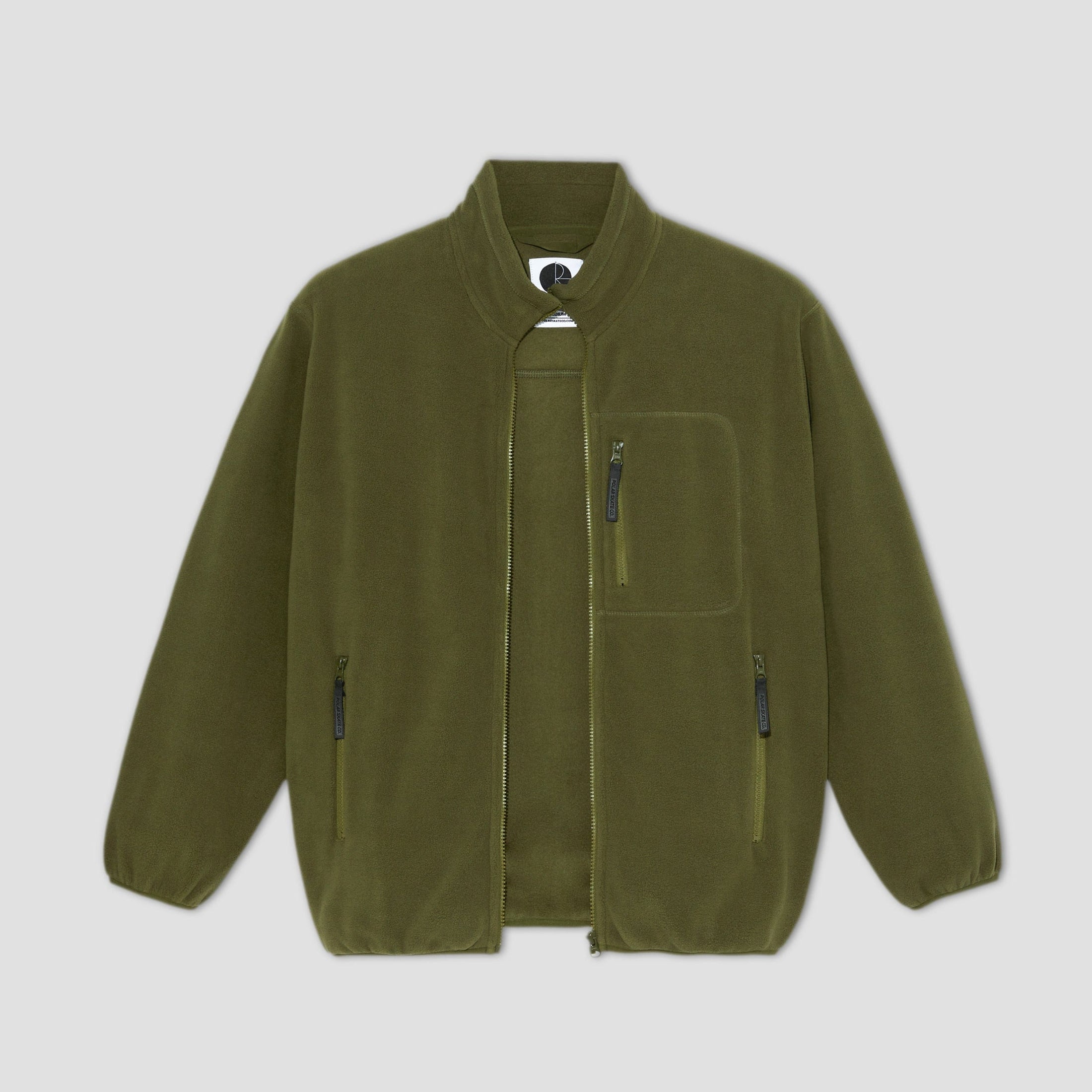Polar Basic Fleece Jacket Army Green
