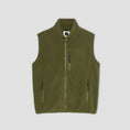 Load image into Gallery viewer, Polar Basic Fleece Vest Army Green
