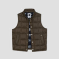 Load image into Gallery viewer, Polar Lightweight Puffer Vest Brown
