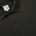Load image into Gallery viewer, Polar Checkered Surf Polo Shirt Dirty Black

