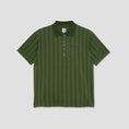 Load image into Gallery viewer, Polar Road Zip Polo Shirt Dark Green
