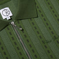 Load image into Gallery viewer, Polar Road Zip Polo Shirt Dark Green
