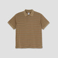 Load image into Gallery viewer, Polar Stripe Polo Shirt Camel
