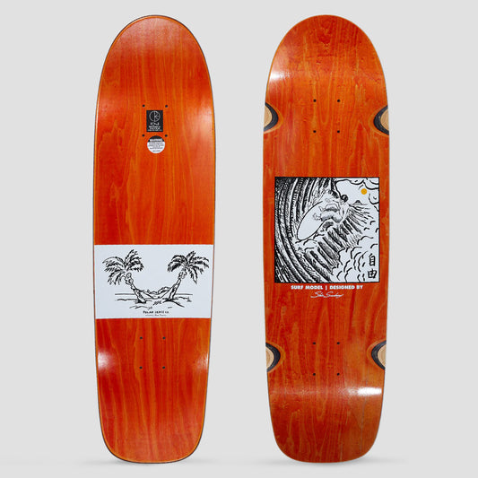 Polar 8.75 Surf Jr Shape Sanbongi Freedom Wheel Well Skateboard Deck