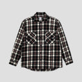 Load image into Gallery viewer, Polar Big Boy Over shirt Flannel Black / Cloud White / Red
