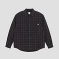 Load image into Gallery viewer, Polar Mitchell Long Sleeve Flannel Shirt Navy / Brown
