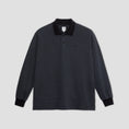 Load image into Gallery viewer, Polar Polo Long Sleeve Shirt Houndstooth Black / Grey
