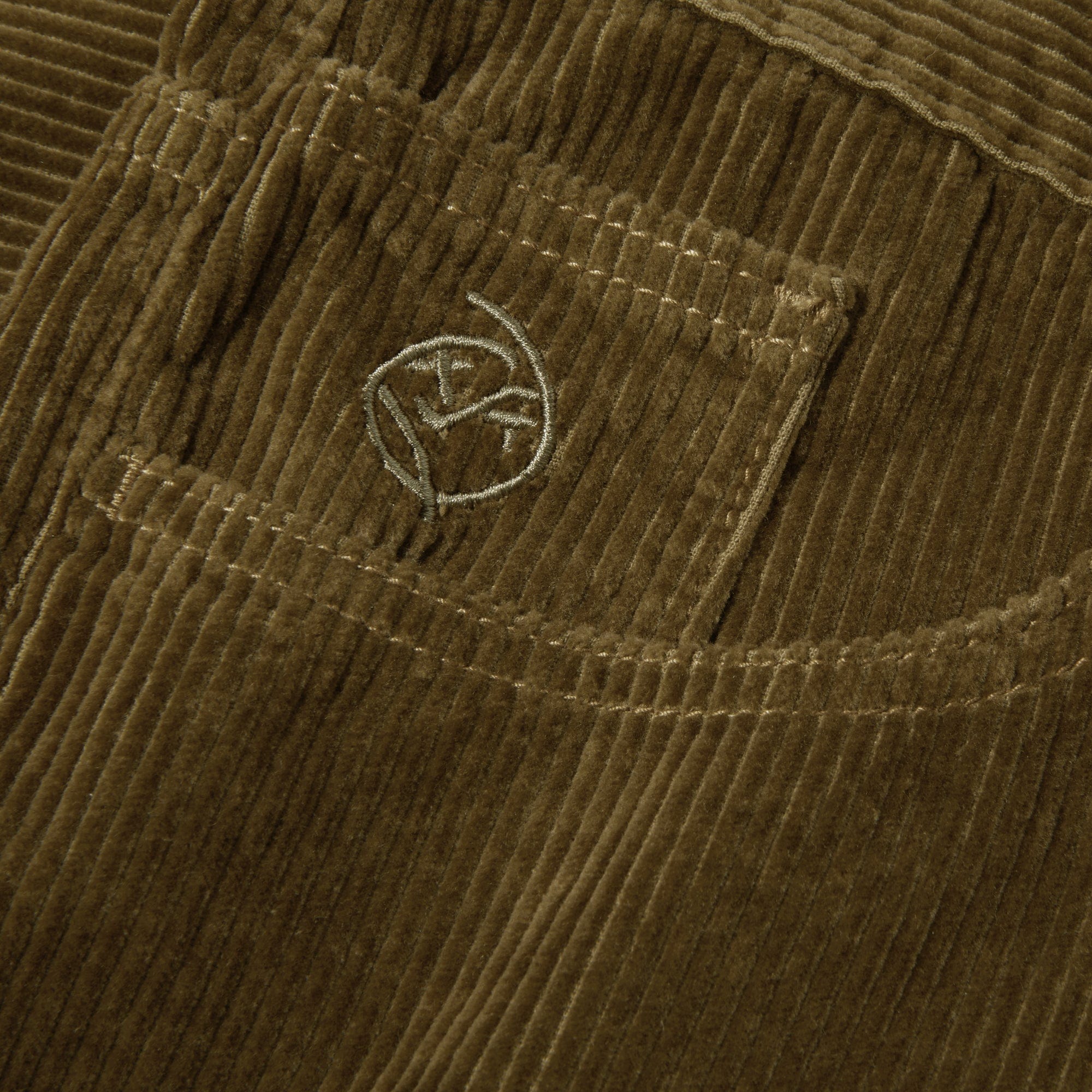 Polar Big Boy Cord Shorts Brass