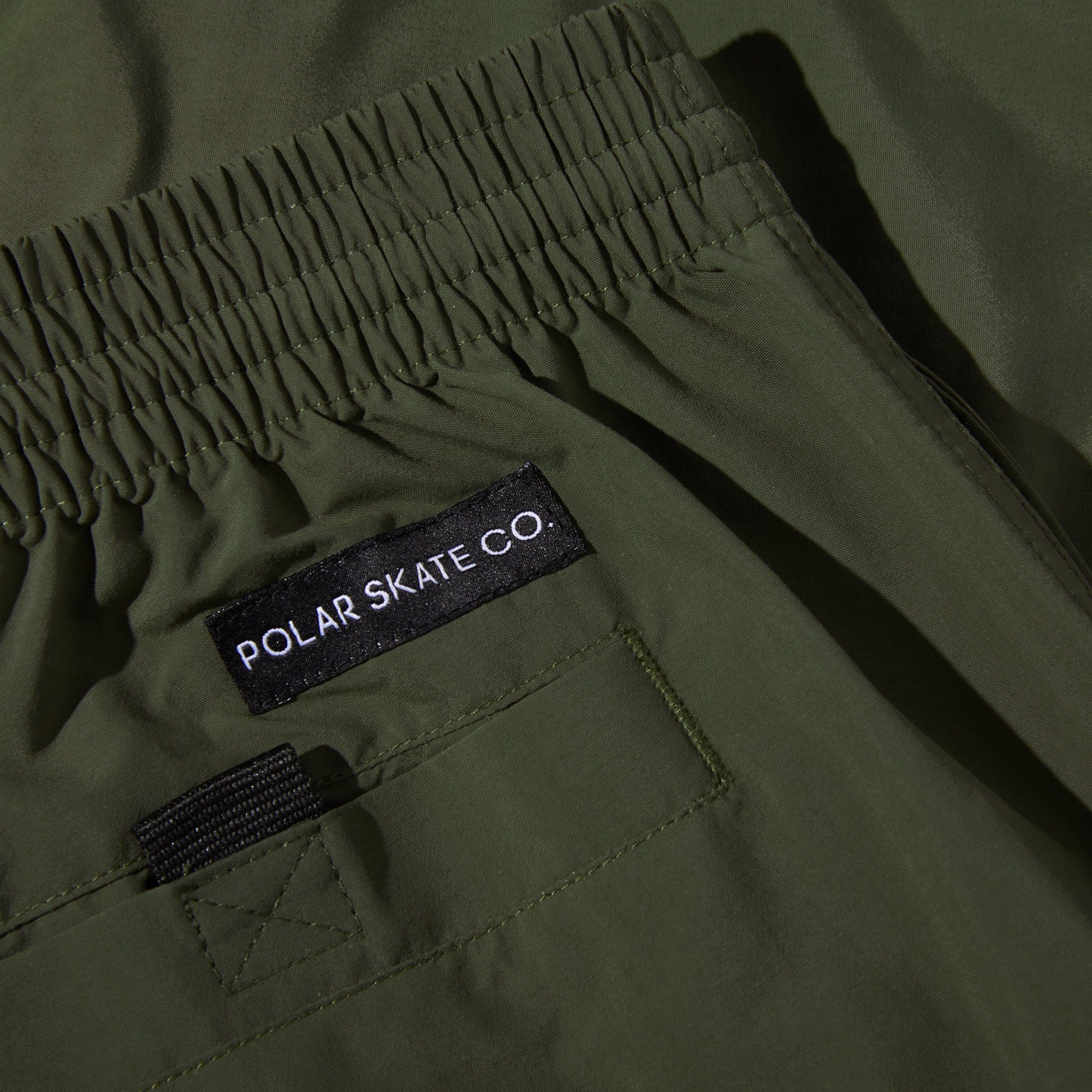 Polar Utility Swim Shorts Dark Olive