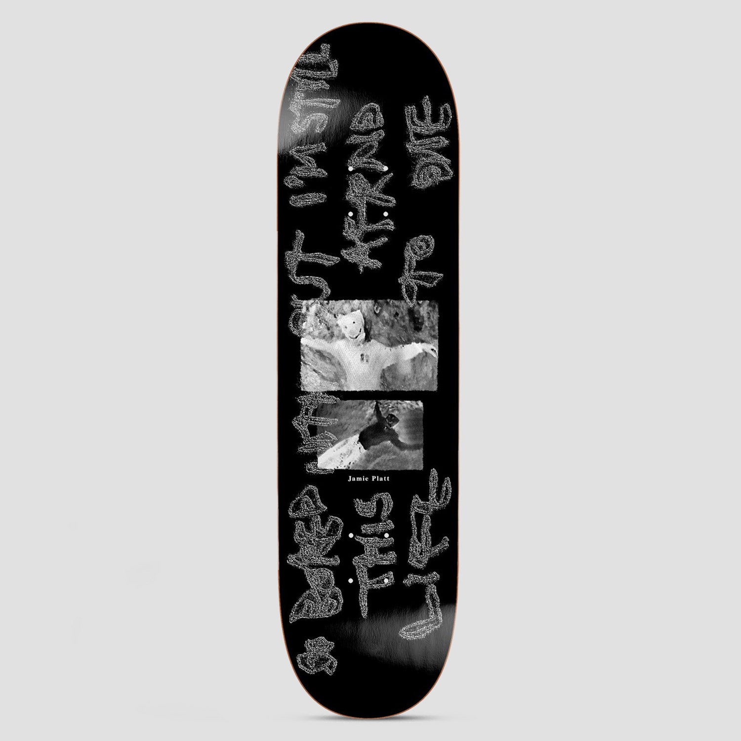 Polar 8.5 Jamie Platt So Bored Skateboard Deck Black