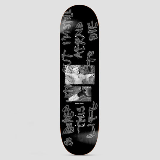 Polar 8.5 Jamie Platt So Bored Skateboard Deck Black