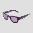 Load image into Gallery viewer, Polar X Sun Buddies Lubna Sunglasses Purple Waves
