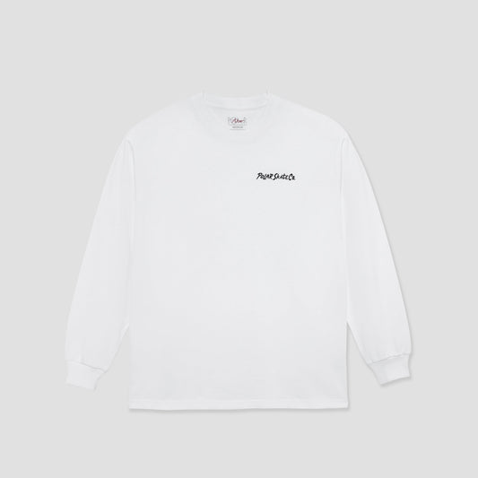 Polar Campfire Longsleeve T-Shirt White