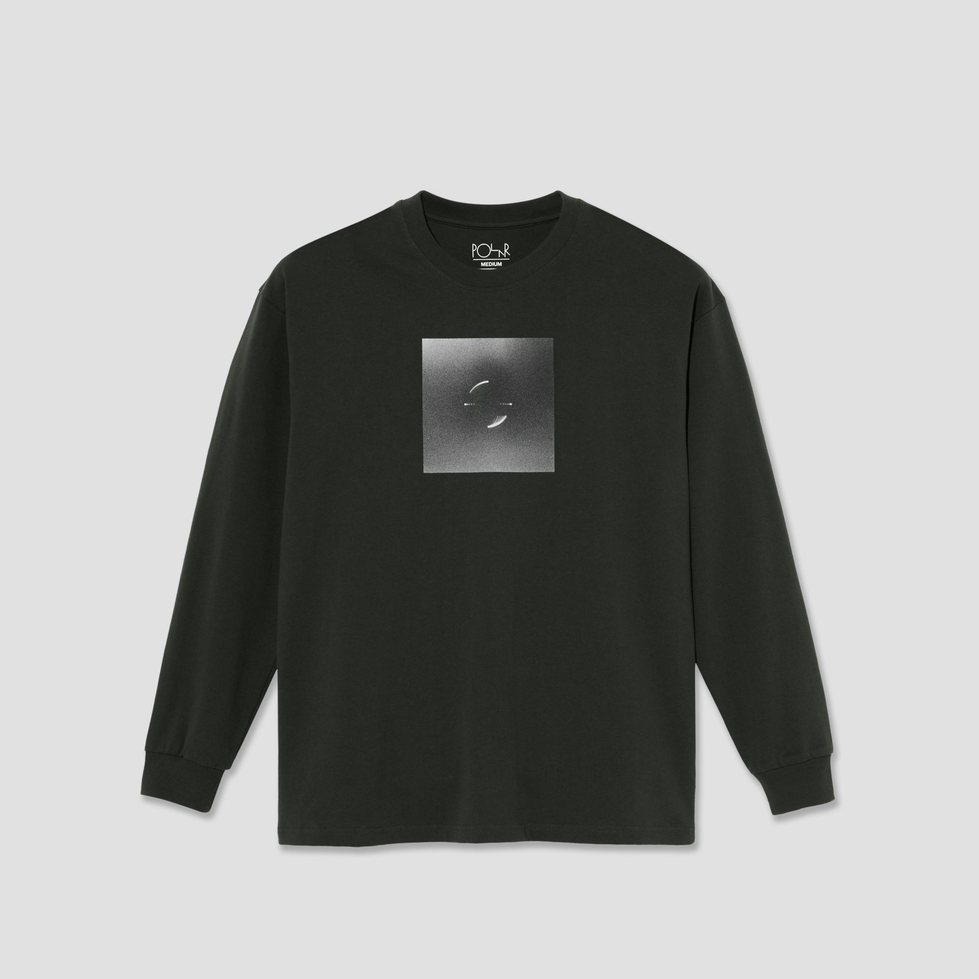 Polar Magnetic Field Longsleeve T-Shirt Dirty Black