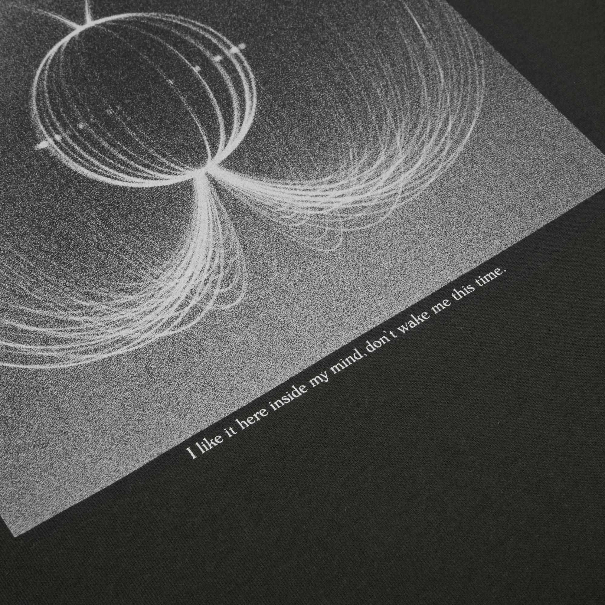 Polar Magnetic Field Longsleeve T-Shirt Dirty Black