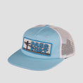 Load image into Gallery viewer, PassPort Water Restrictions Workers Trucker Cap Powder Blue
