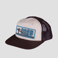 Load image into Gallery viewer, PassPort Water Restrictions Workers Trucker Cap Choc / Off White
