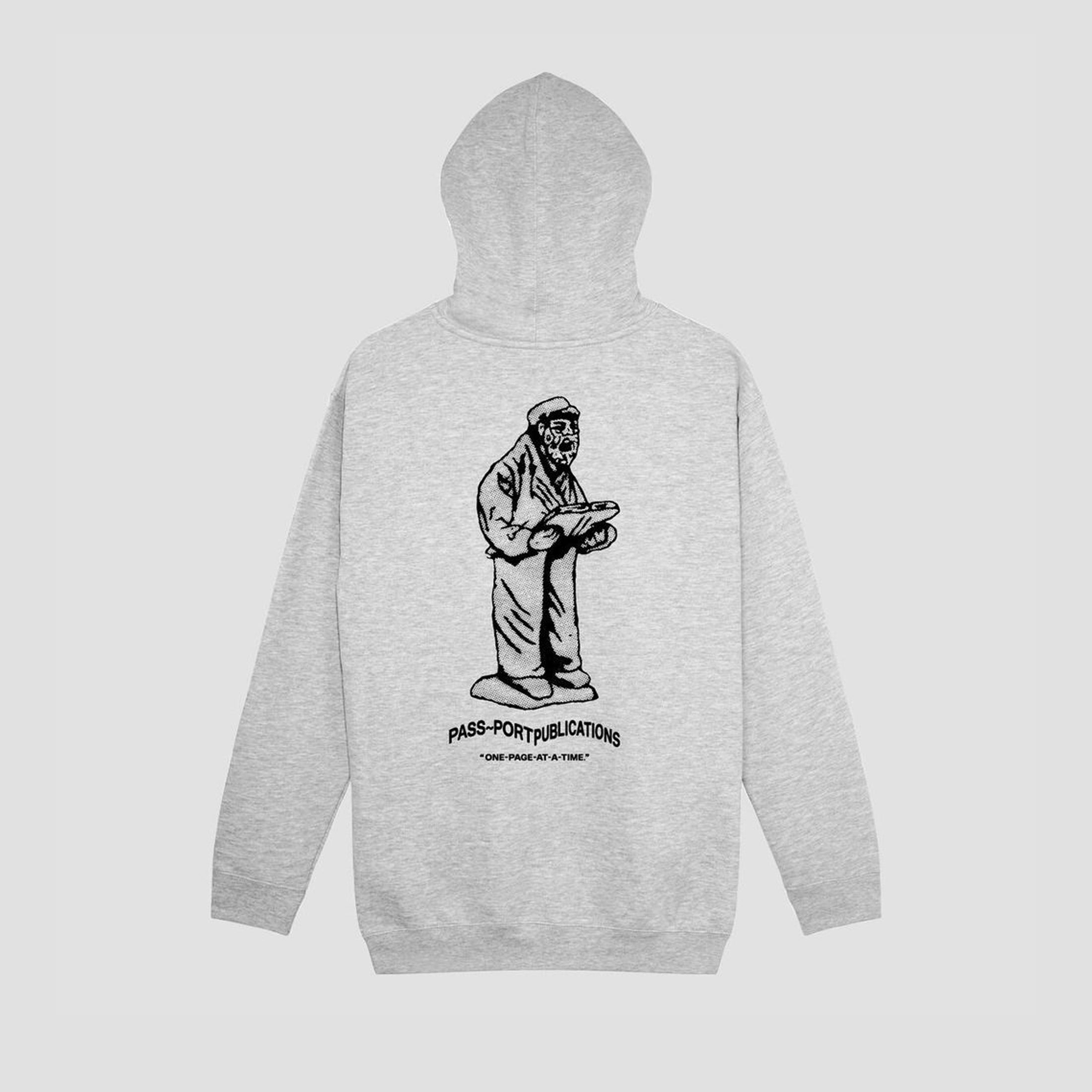 Passport Publish Hoodie Ash Heather