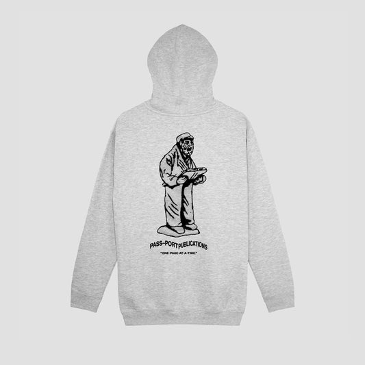 Passport Publish Hoodie Ash Heather