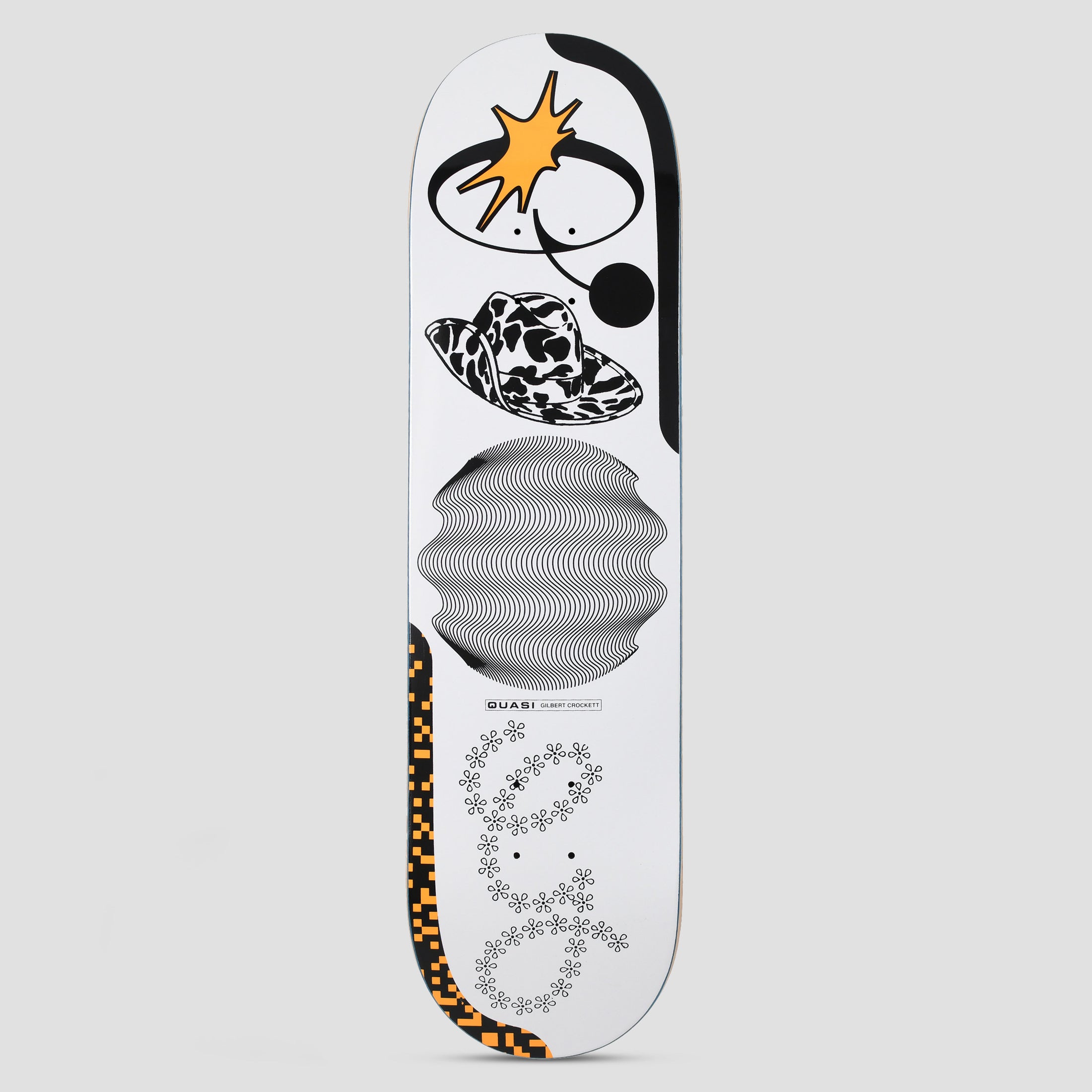 Planche De Skate Quasi Gilbert Crockett Mountain 8.25 - Érable - Neuve